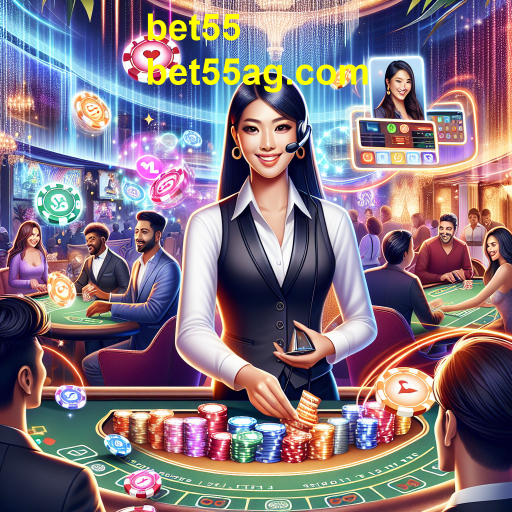 A Experiência dos Jogos Ao Vivo na Bet55